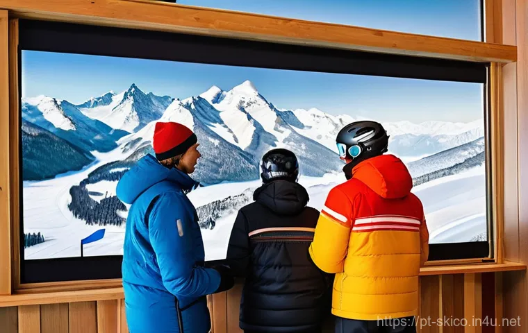스키 강사의 팀워크 향상 팁 - **Prompt 1: Synchronized Morning Briefing at the Ski School**
    "A diverse group of professional s...