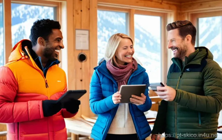 스키 강사의 팀워크 향상 팁 - **Prompt 2: Empathetic Mentorship on the Slopes**
    "Two ski instructors are on a pristine, sunny ...