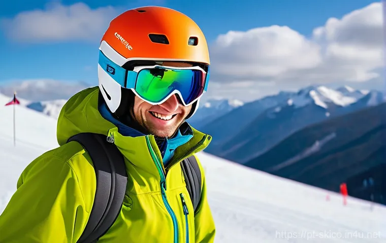 스키 강사와 고객 간의 신뢰 구축 - **Prompt:** A friendly, experienced ski instructor (female, 30s, with a warm, encouraging smile, wea...