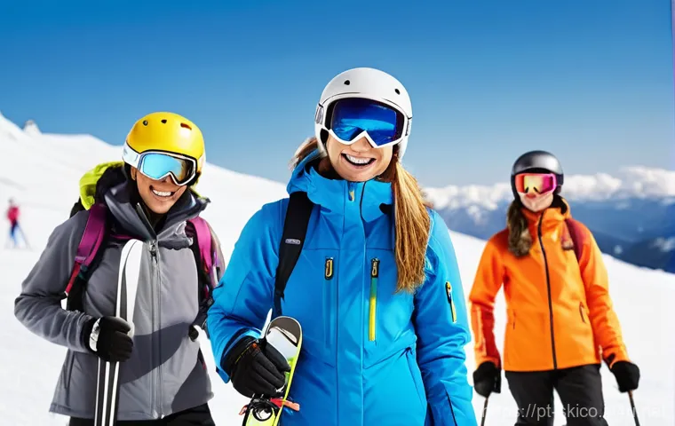 스키 강사의 프리랜서 협업 사례 - **Prompt 1: Freelance Ski Instructor's Freedom on a Sunny Mountain Peak**
    A vibrant, wide-angle ...