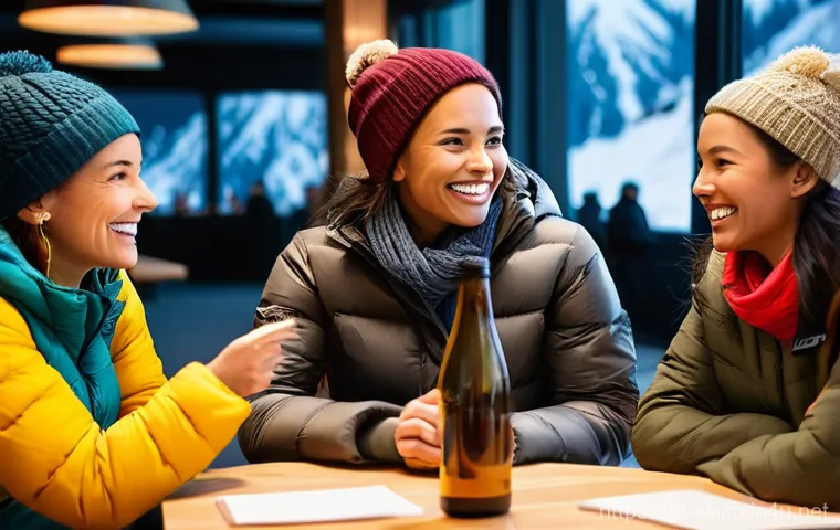 스키 강사의 멘토링 프로그램 개발 - **"Two professional ski instructors, a male mentor in his 50s with a warm, encouraging expression an...