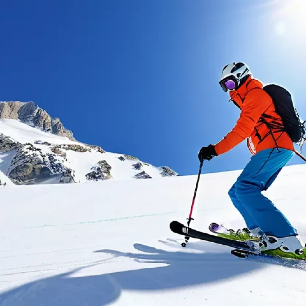 스키 강사의 글로벌 취업 사례 - The Path to Certification: Focused Ski Instructor Training**

Prompt: A dynamic, realistic full-shot...