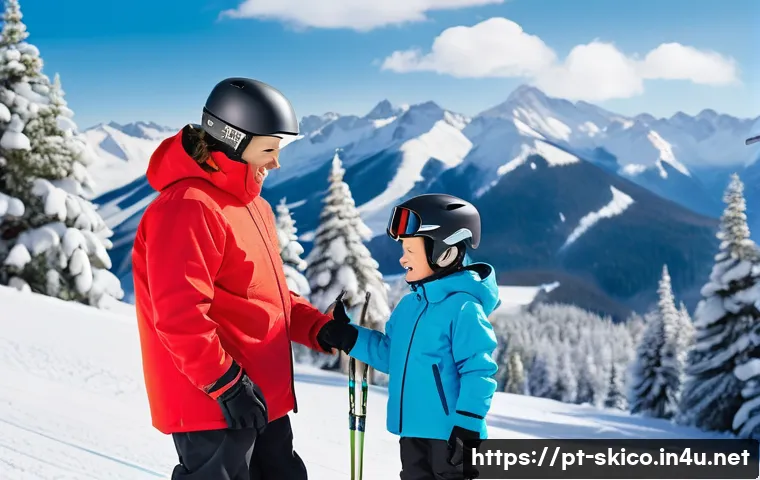 스키 강사의 실기 연습 방법 - **Prompt:** A cheerful ski instructor, early 30s, with a warm smile and wearing a bright red ski jac...