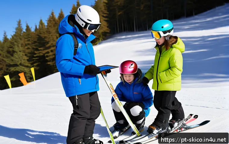 스키 강사의 자격 시험 성공 비결 관련 이미지 1