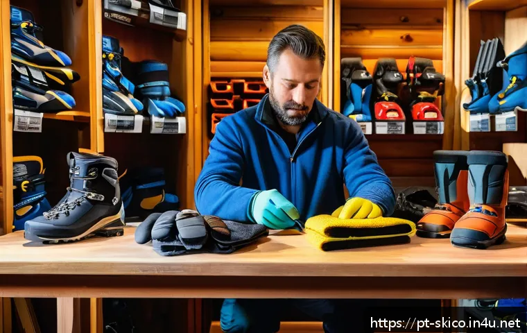 스키 강사의 자격 시험 준비 과정 관련 이미지 1